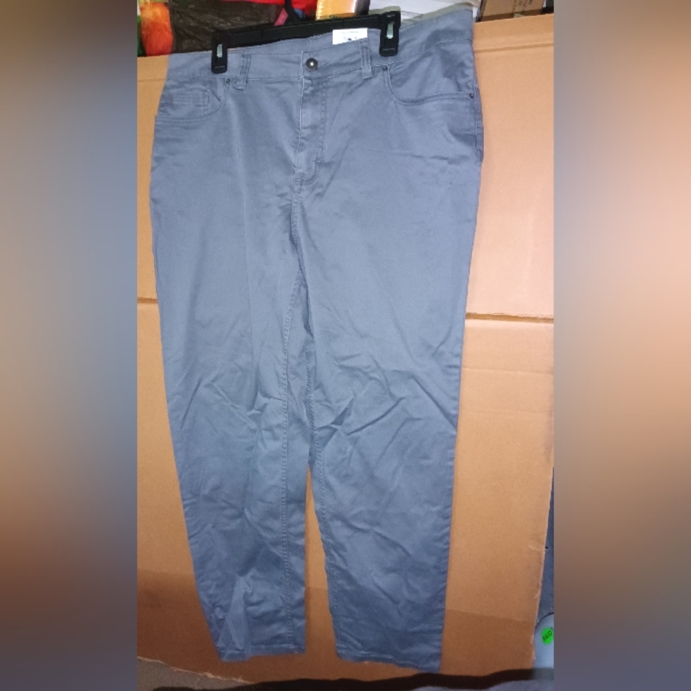 George Men's Gray Khaki Pants